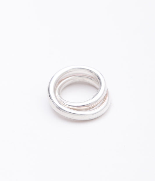 【VINTAGE JEWELRY】HERMES ''VERTIGE RING '' (SILVER)