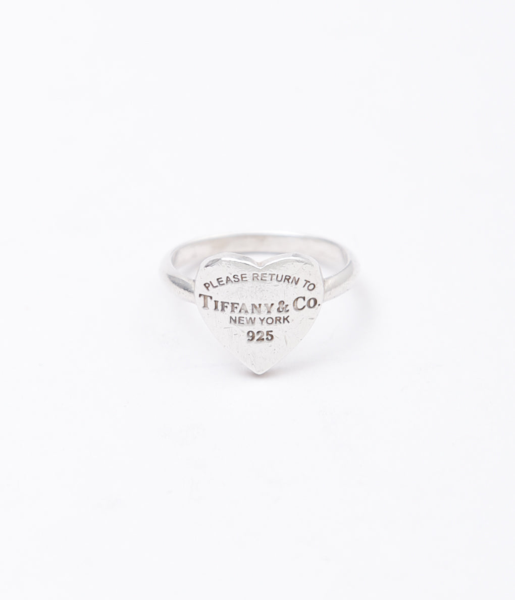 【VINTAGE JEWELRY】TIFFANY"RETURN TO RING'' (SILVER)