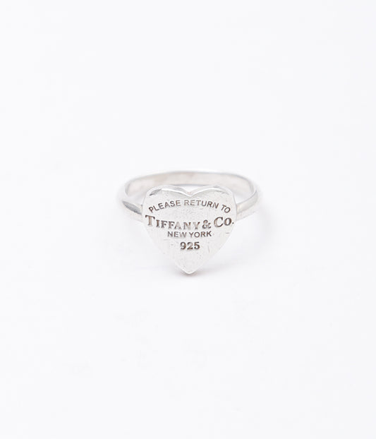 【VINTAGE JEWELRY】TIFFANY"RETURN TO RING'' (SILVER)