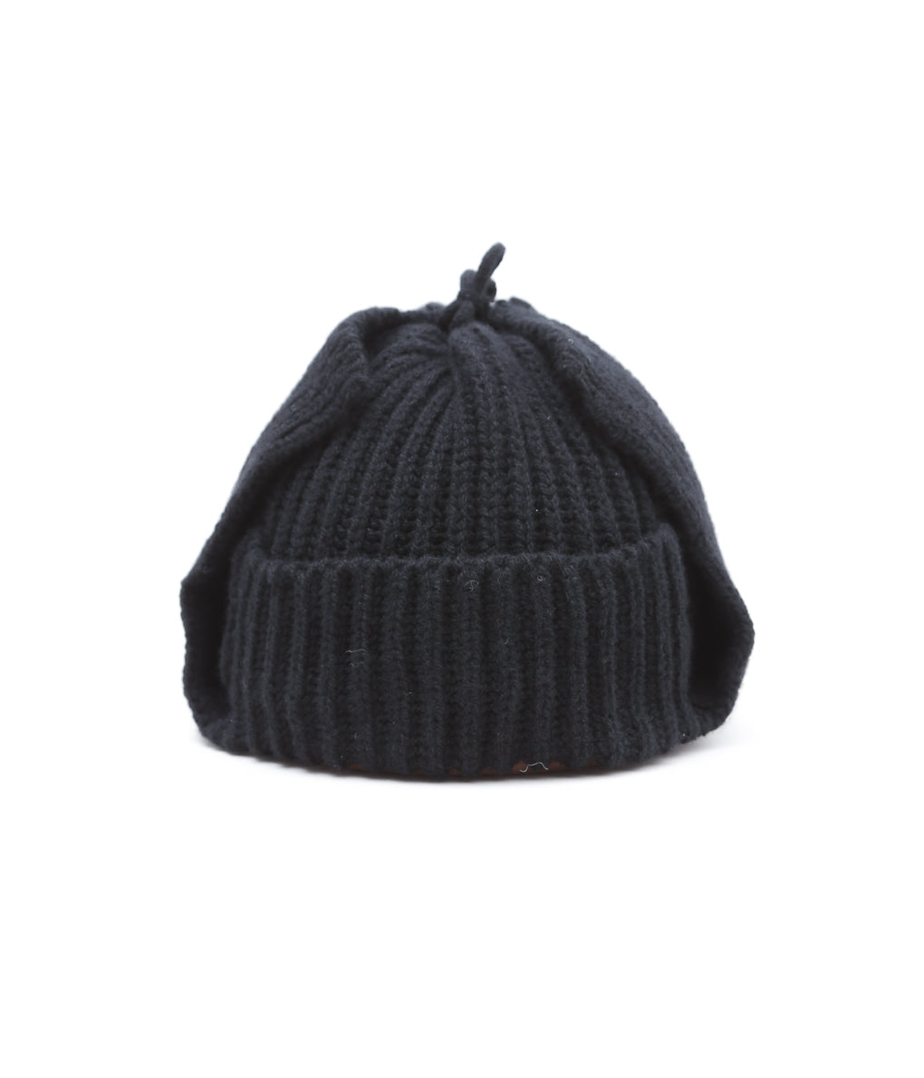 HIGHLAND2000 ''FLIGHT CAP'' (BLACK / CASHMERE)