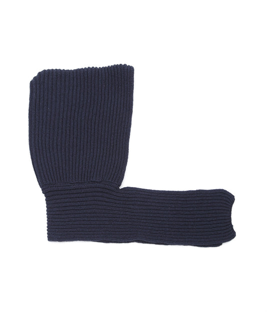 HIGHLAND2000 ''KNIT CAP & MUFF WIDE'' (NAVY / CASHMERE)