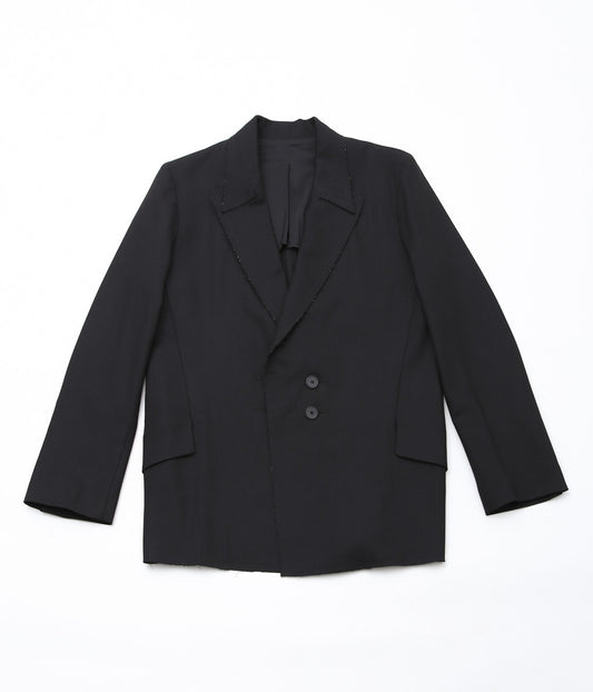 LEA BOBERG''R.P.L. BLAZER (BRITISH WOOL CREPE )'' (BLACK)