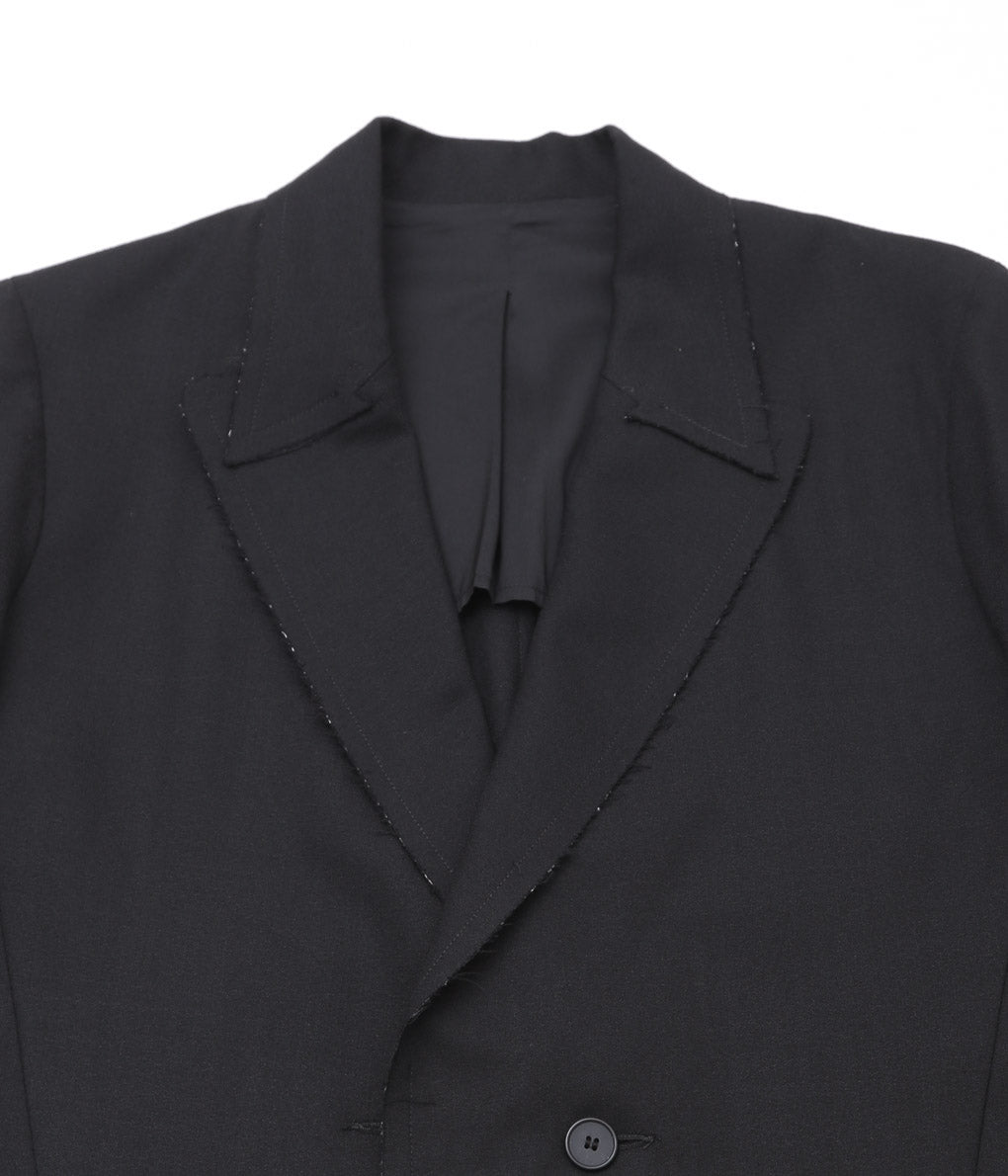 LEA BOBERG''R.P.L. BLAZER (BRITISH WOOL CREPE )'' (BLACK)