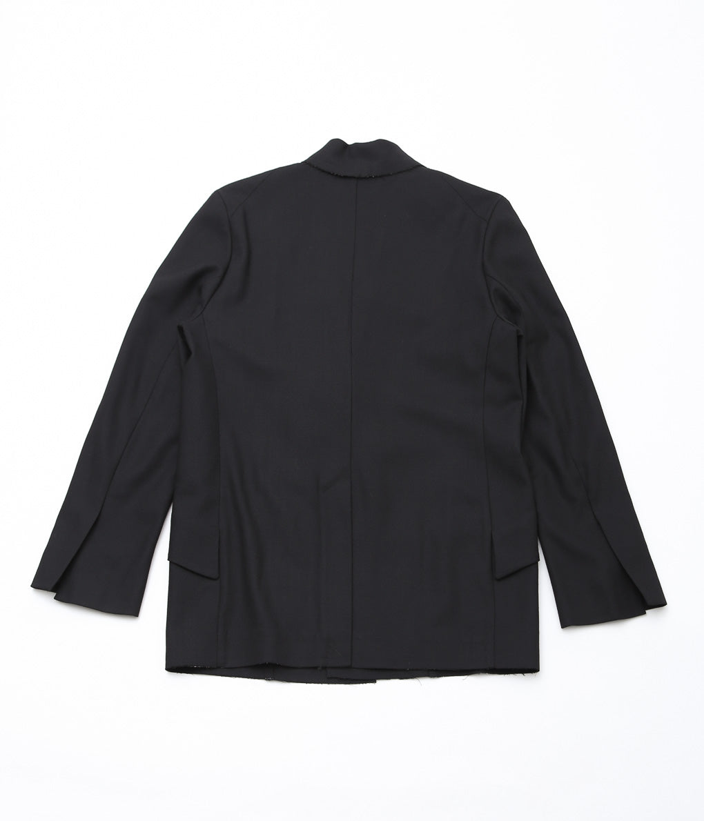 LEA BOBERG''R.P.L. BLAZER (BRITISH WOOL CREPE )'' (BLACK)