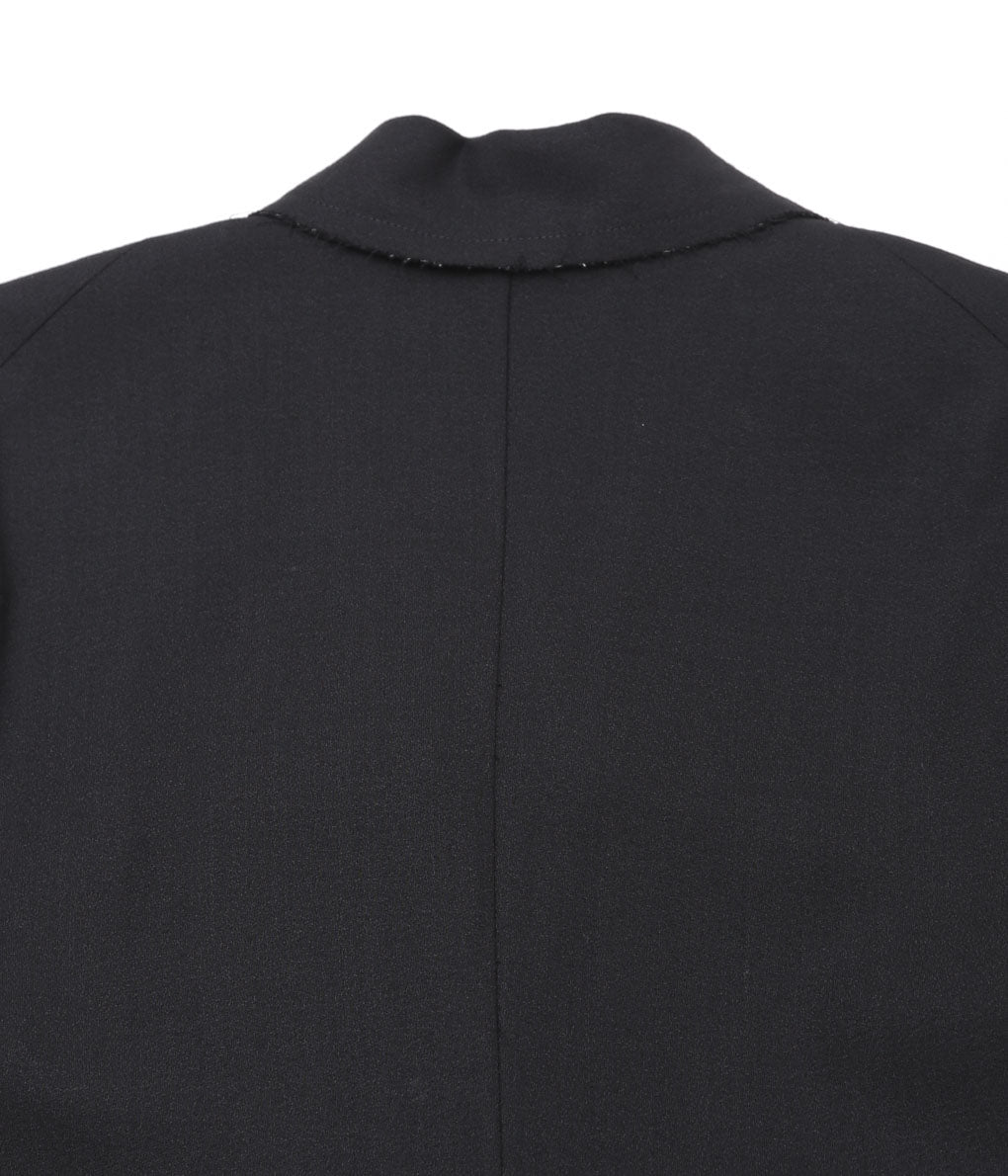 LEA BOBERG''R.P.L. BLAZER (BRITISH WOOL CREPE )'' (BLACK)