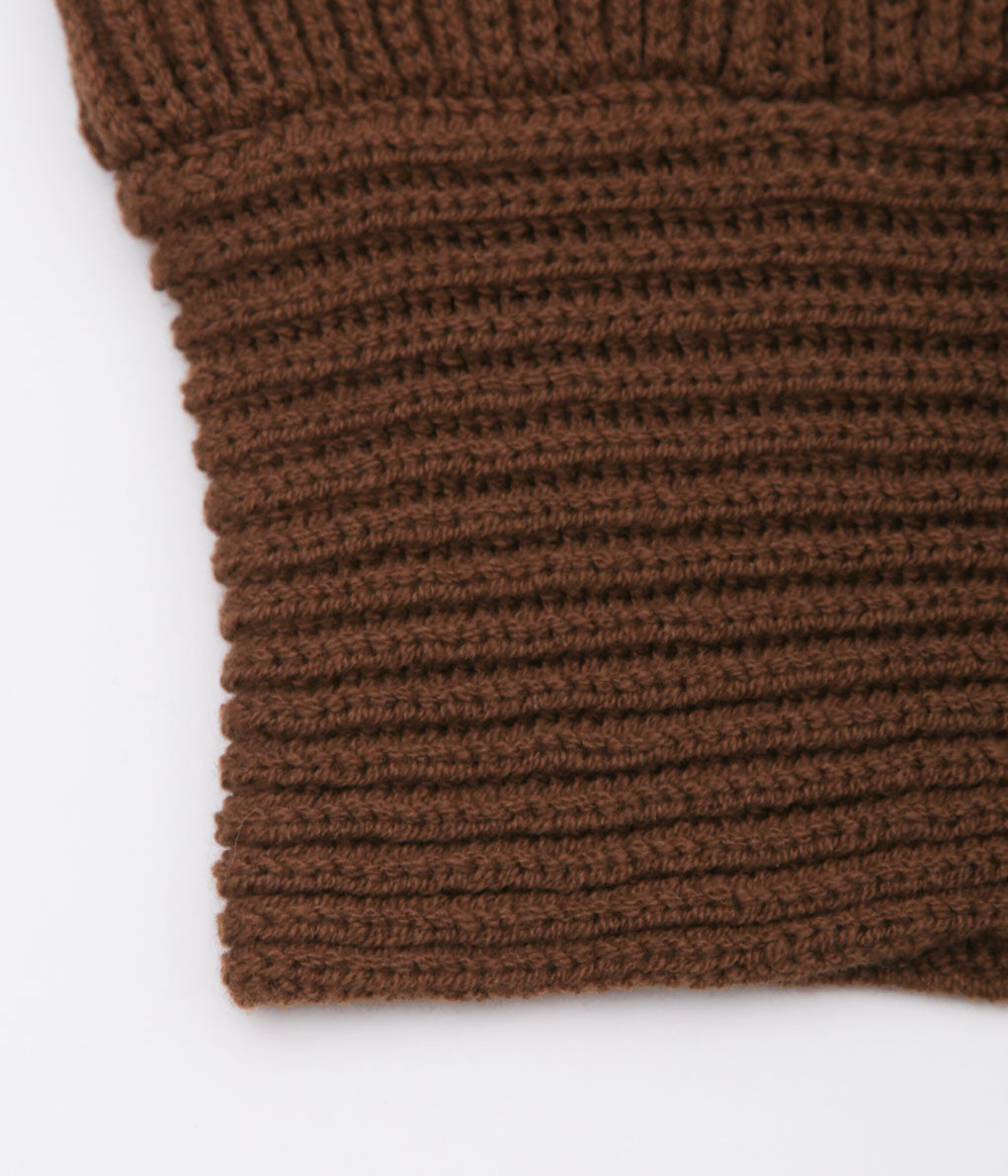 HIGHLAND2000 ''KNIT CAP & MUFF WIDE'' (DK VICUNA / CASHMERE)