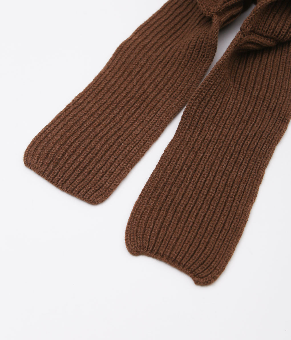 HIGHLAND2000 ''KNIT CAP & MUFF WIDE'' (DK VICUNA / CASHMERE)