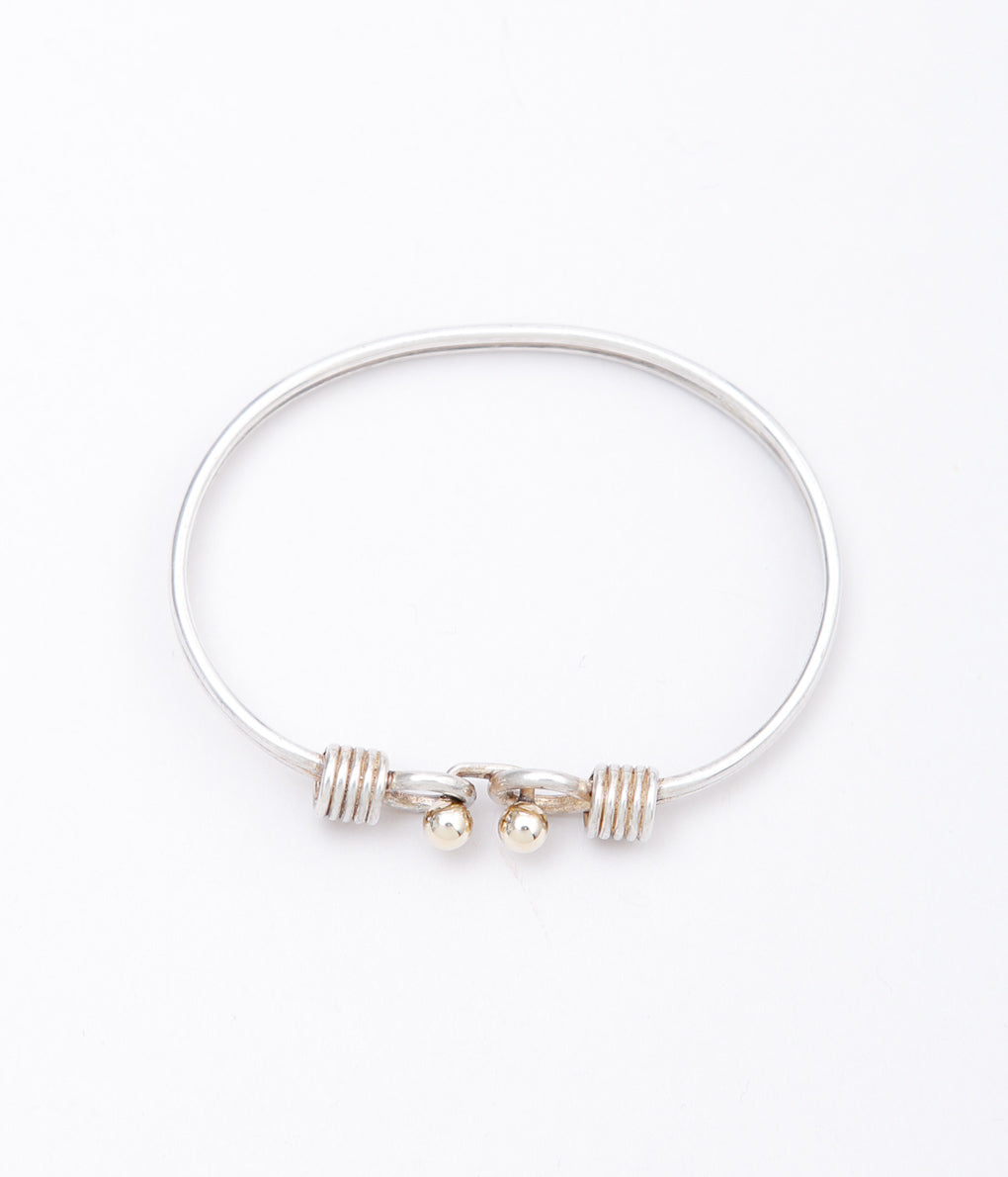 【VINTAGE JEWELRY】TIFFANY" HOOK EYE BANGLE '' (SILVER)