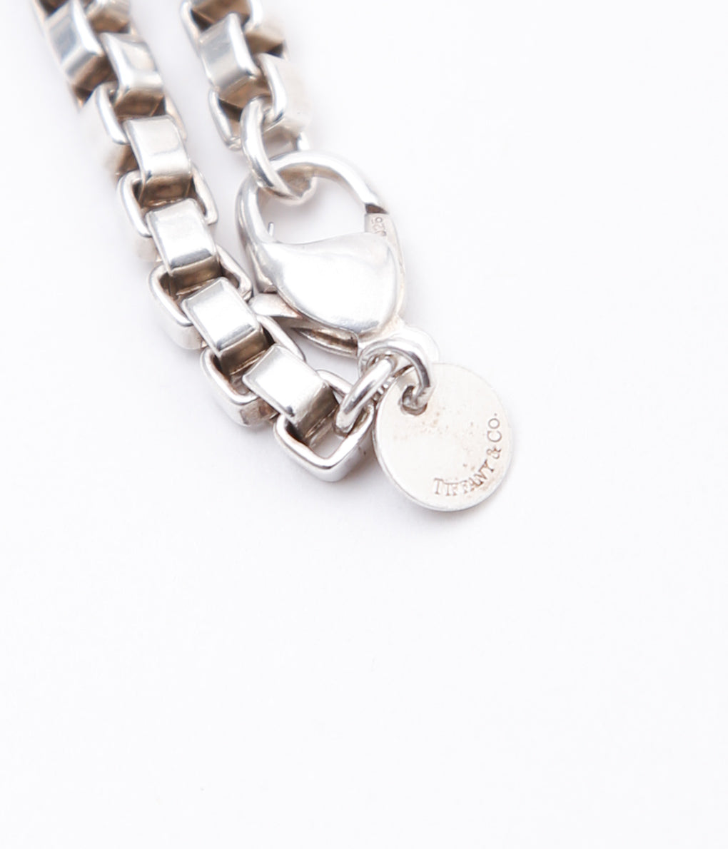 【VINTAGE JEWELRY】TIFFANY" VENETIAN NECKLACE'' (SILVER)