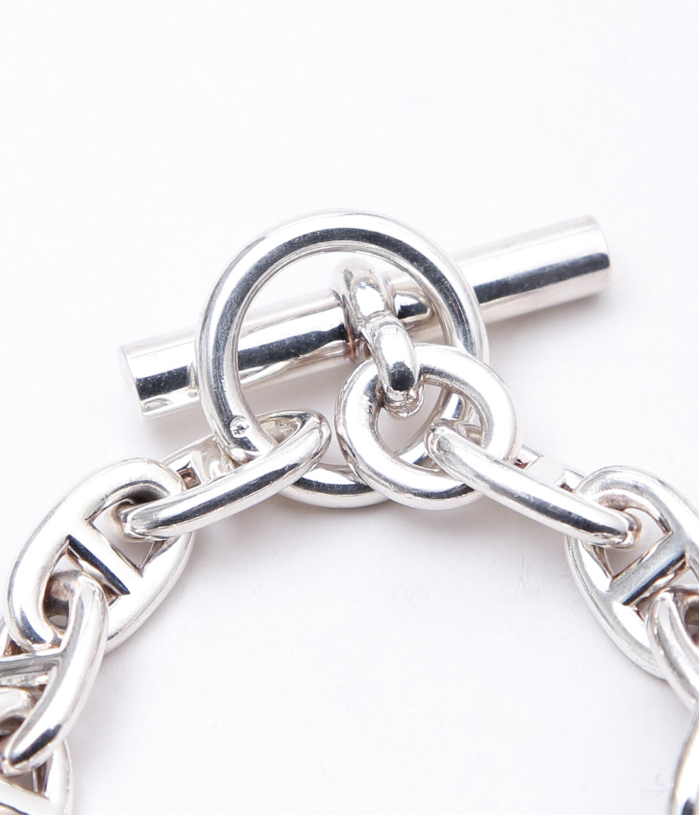 【VINTAGE JEWELRY】HERMES ''CHAINE d'ANCRE MM14 '' (SILVER)