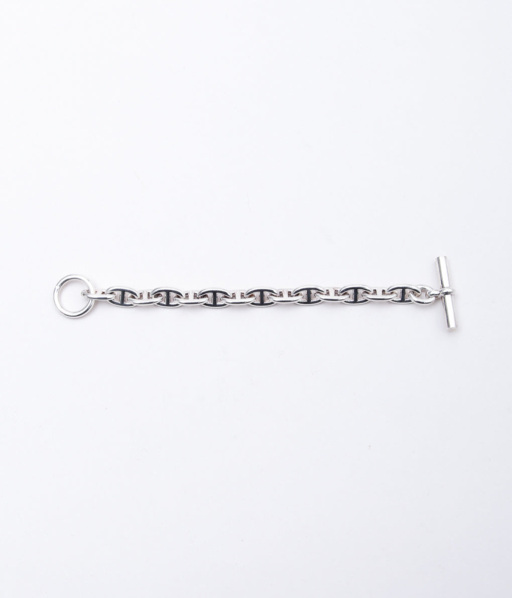 【VINTAGE JEWELRY】HERMES ''CHAINE d'ANCRE MM14 '' (SILVER)