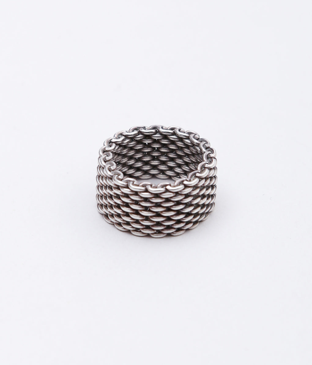 【VINTAGE JEWELRY】TIFFANY" SOMERSET RING'' (SILVER)