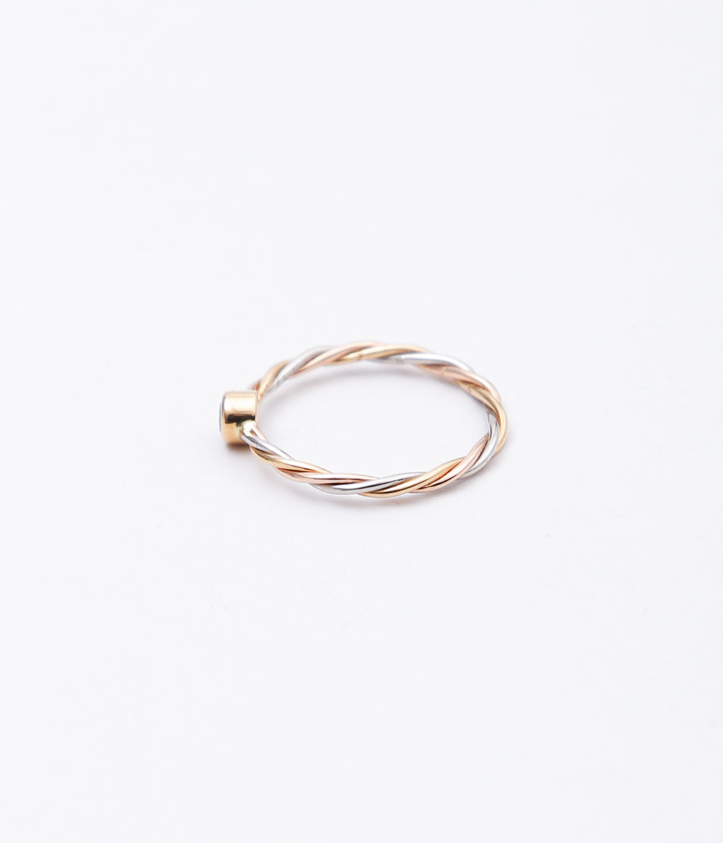 【VINTAGE JEWELRY】CARTIER ''SAPPHIRE RING '' (GOLD)