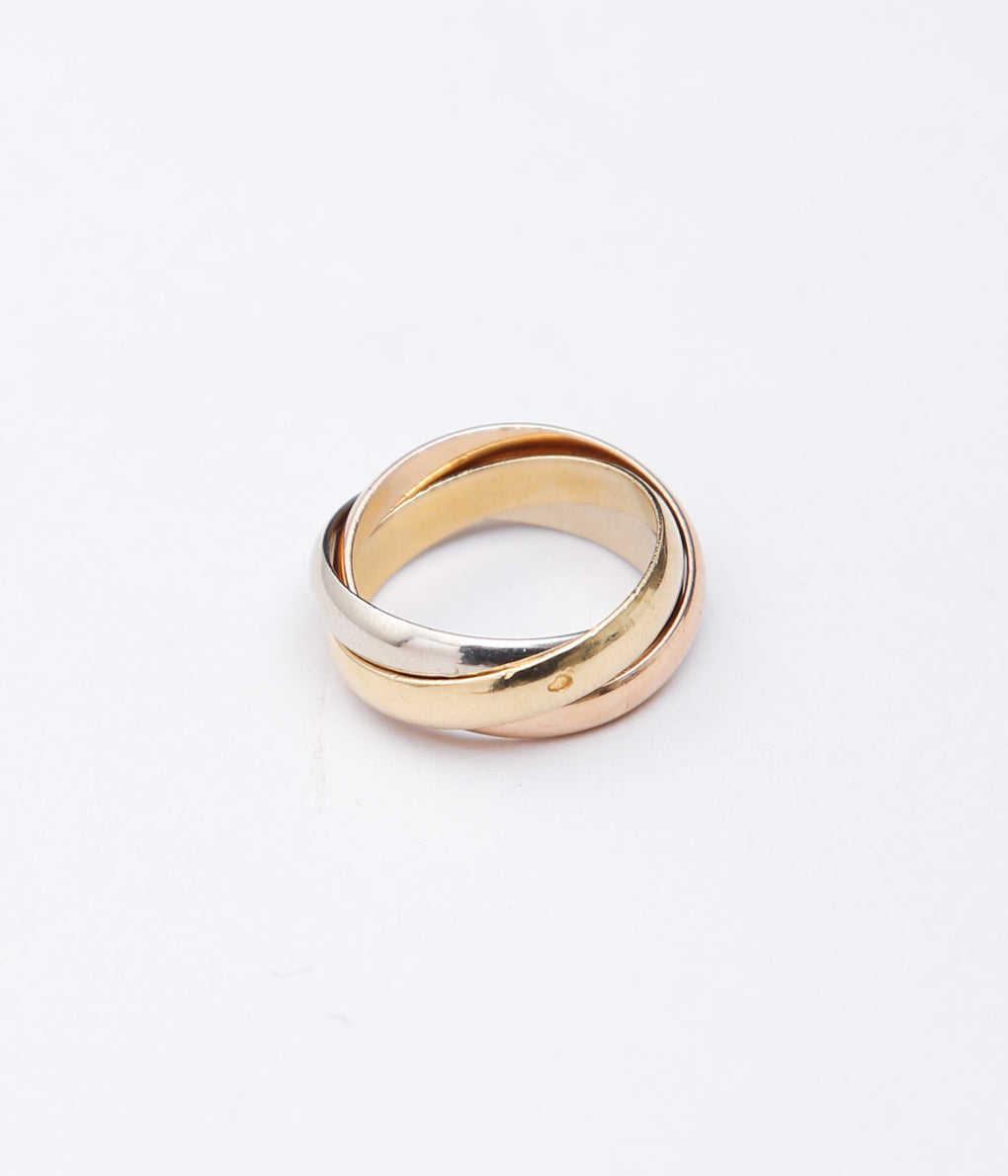 【VINTAGE JEWELRY】CARTIER''TRINITY R 7.9 '' (GOLD)