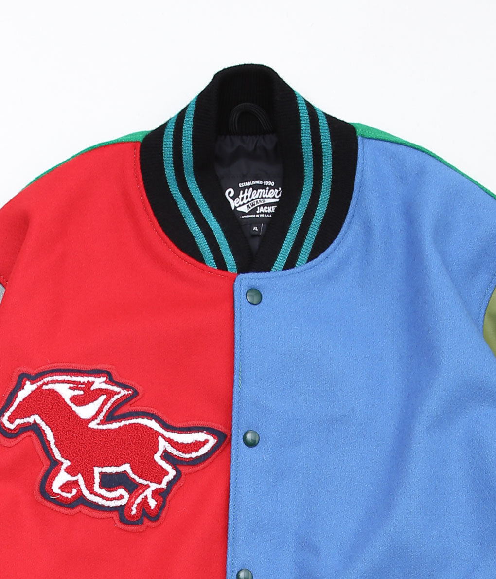 SETTLEMIER'S ''PRINCIPAL VARSITY JACKET'' (MULTI)