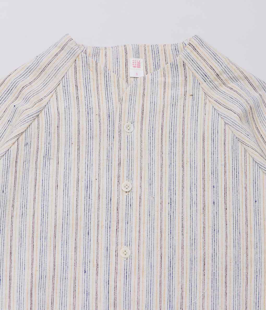 SEVENTY FIVE ''SCOUT SHIRT'' (MULTI STRIPE)