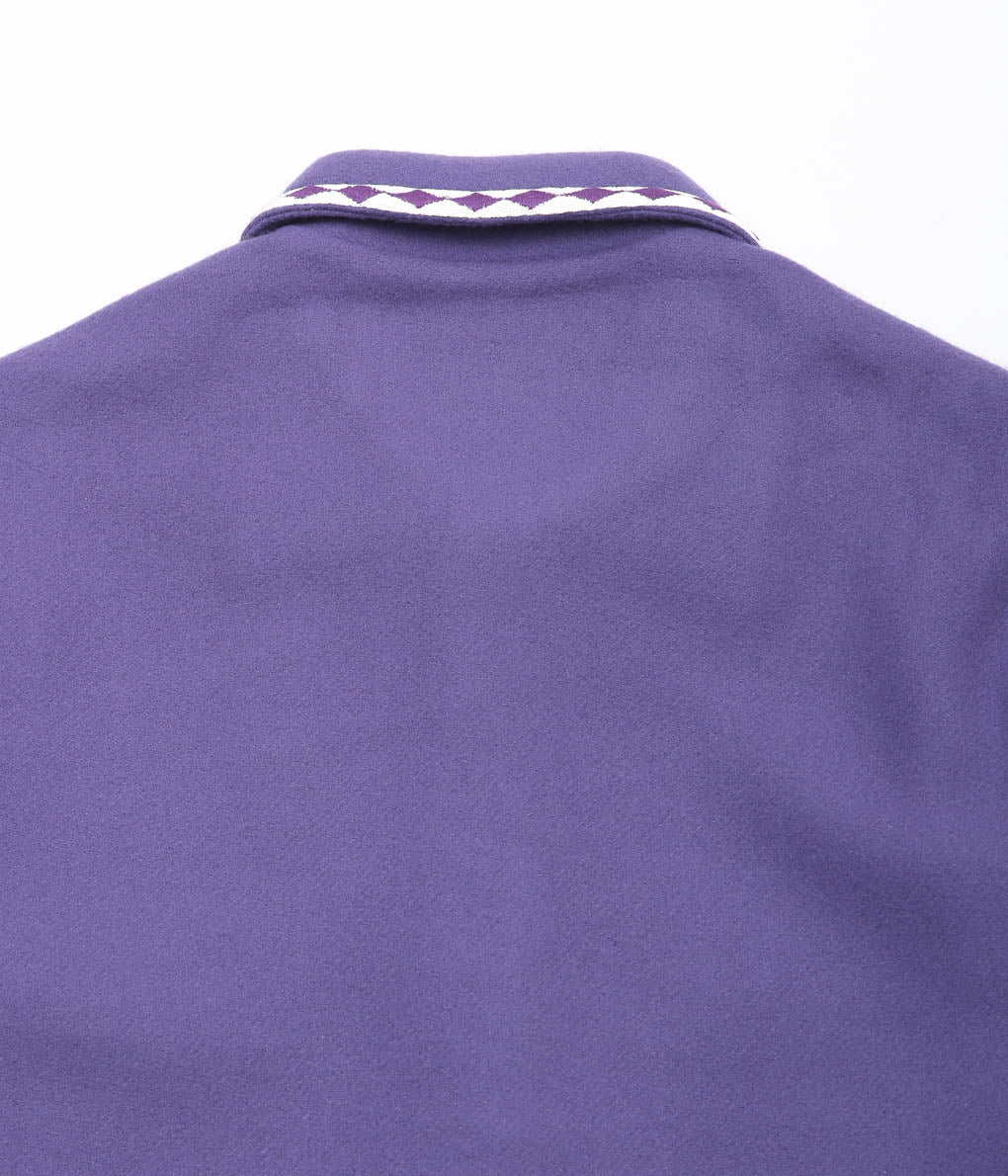 BODE ''BRONCO APPLIQUE JACKET'' (PURPLE WHITE)