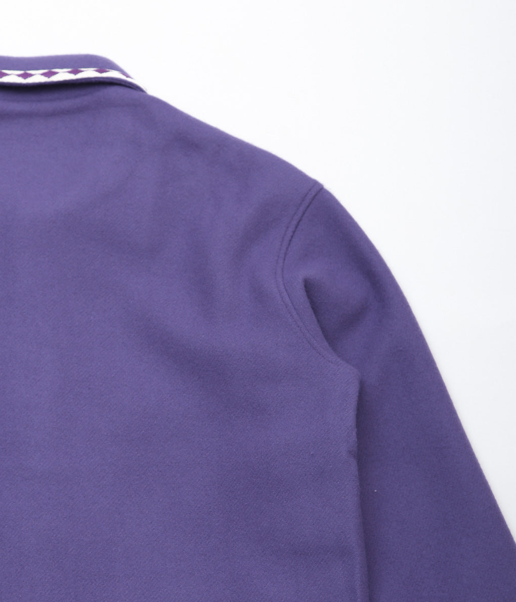 BODE ''BRONCO APPLIQUE JACKET'' (PURPLE WHITE)