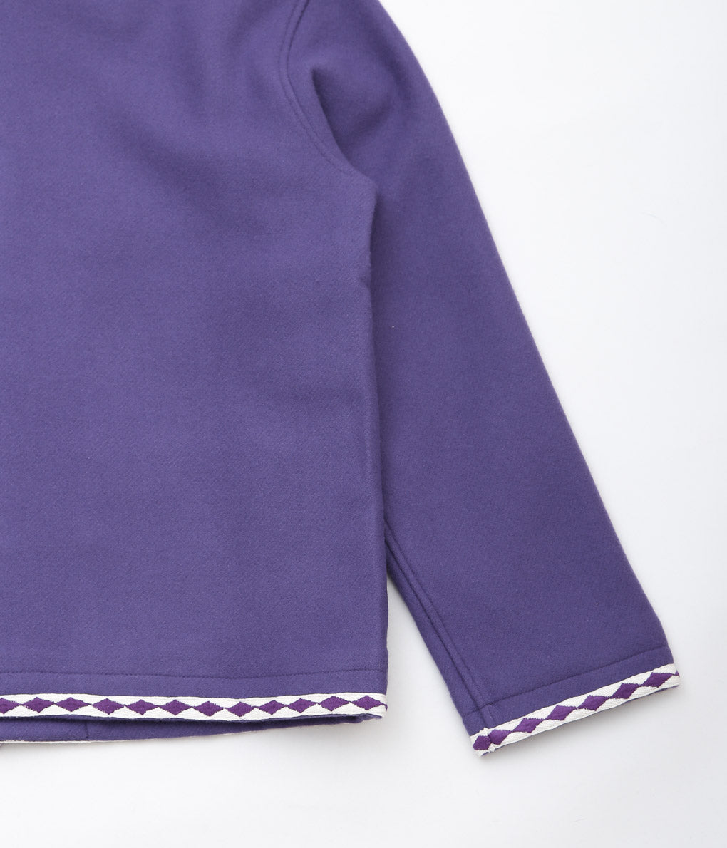 BODE ''BRONCO APPLIQUE JACKET'' (PURPLE WHITE)