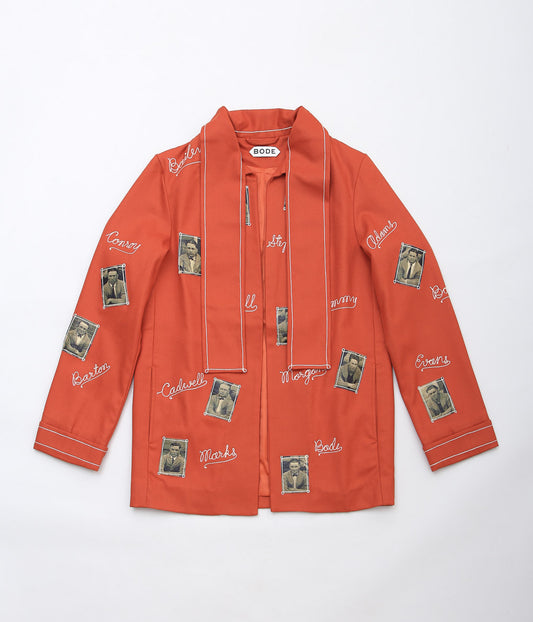 BODE ''ALUMNI JACKET'' (RED MULTI)