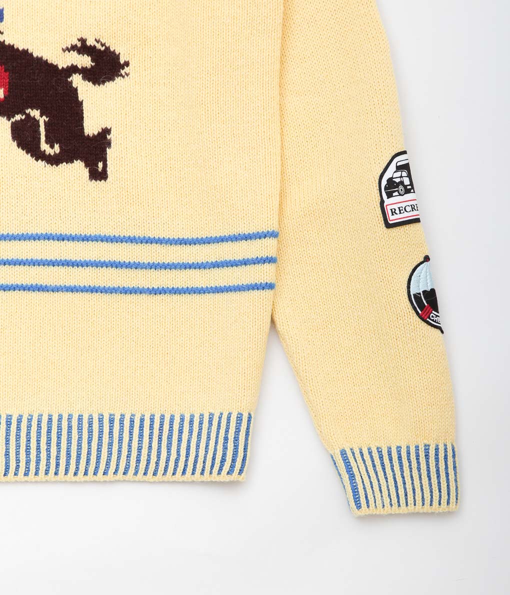 BODE ''JOCKEY SWEATER'' (YELLOW)