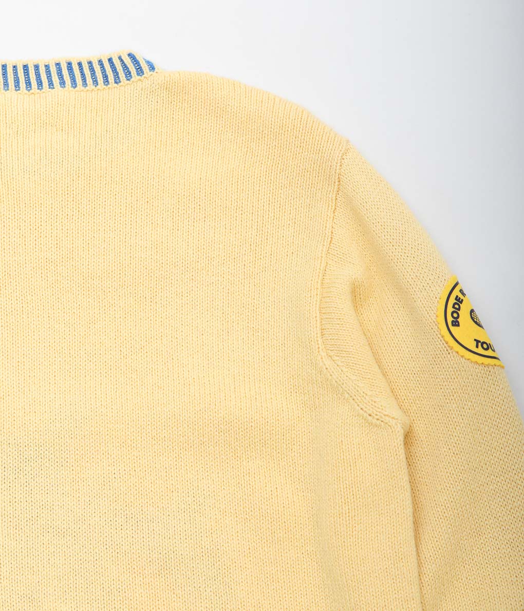 BODE ''JOCKEY SWEATER'' (YELLOW)