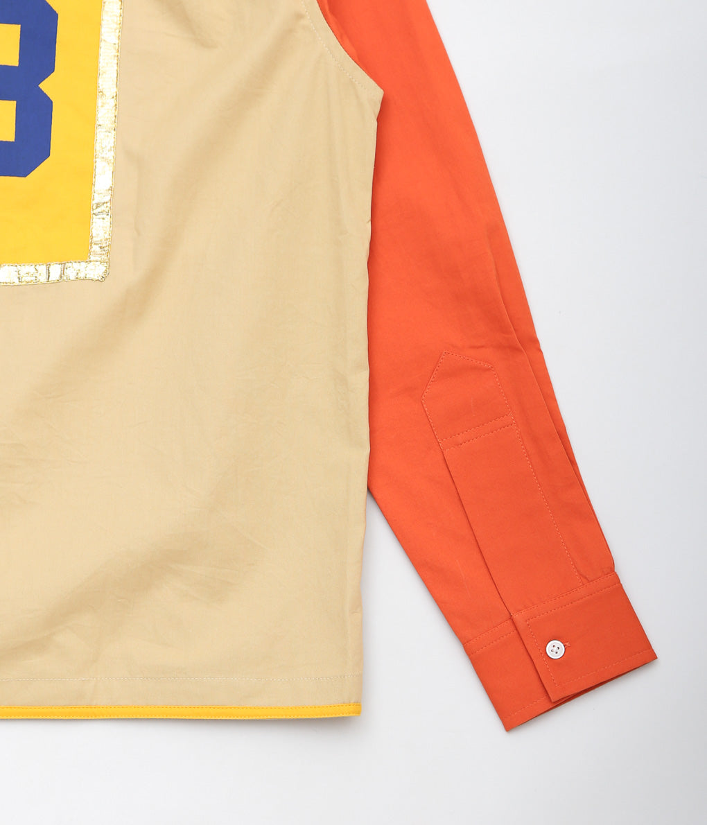 BODE ''FIFTY EIGHT SHIRT'' (ORANGE MULTI)