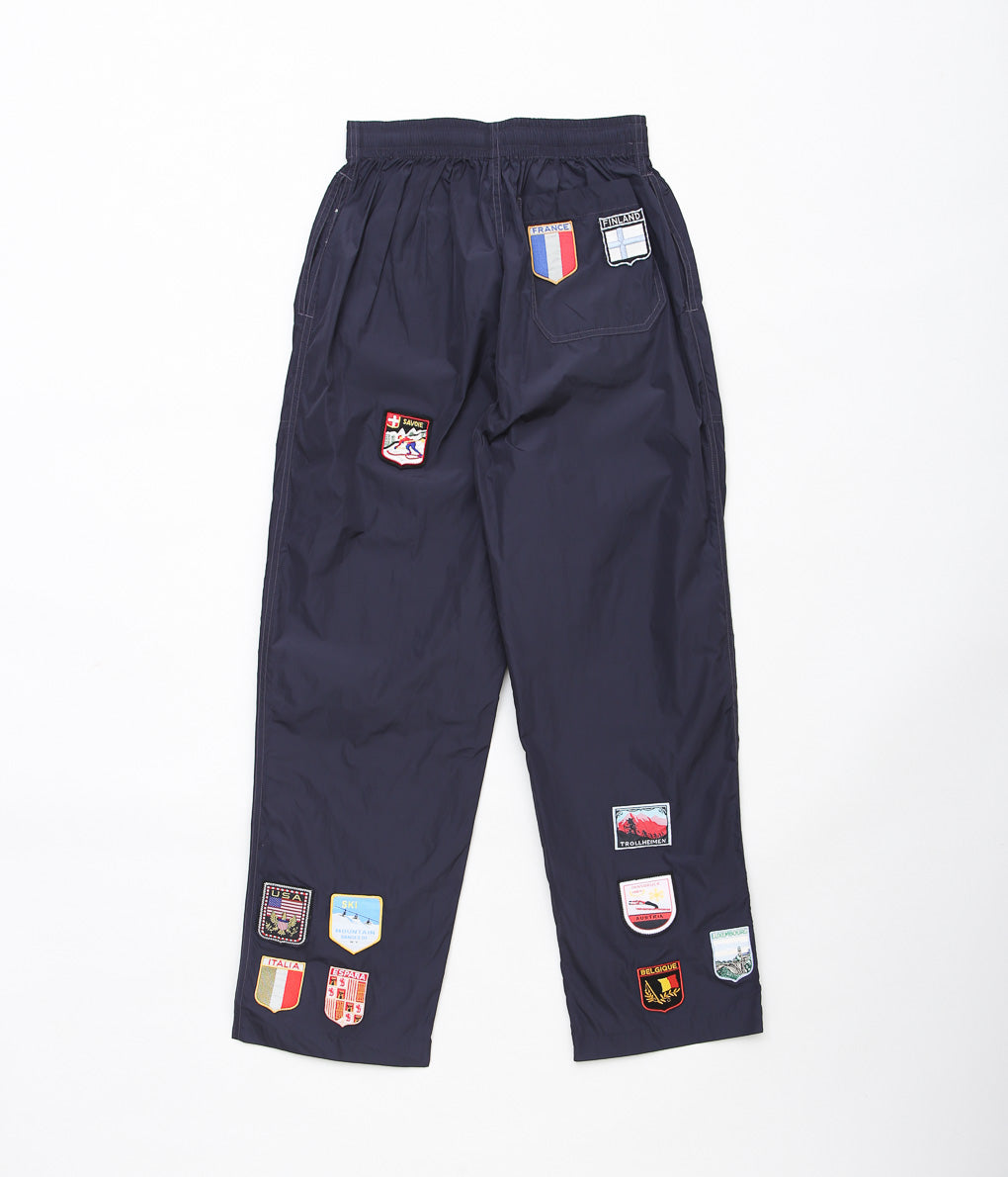 BODE ''INTERRAIL TRACK PANTS'' (NAVY MULTI)