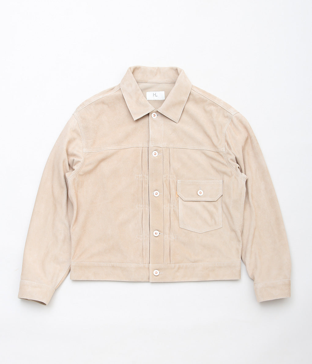 HERILL ''LAMB SUEDE JACKET'' (BEIGE)