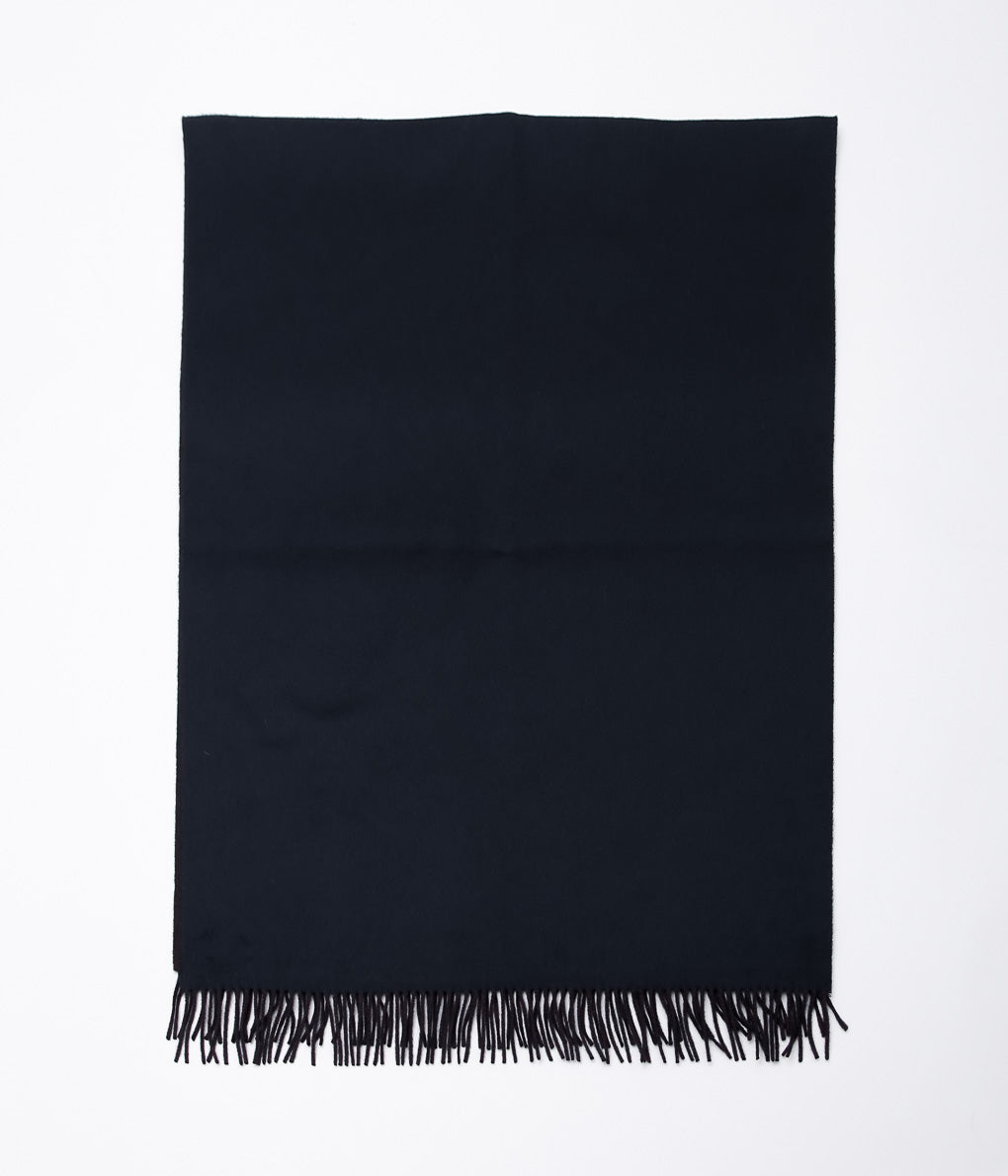 JOHNSTONS ''WOVEN CONTRAST STOLE REV'' (NAVY/MAHOGONY)