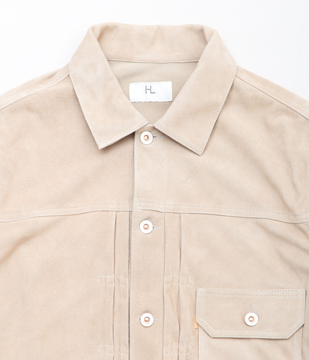 HERILL ''LAMB SUEDE JACKET'' (BEIGE)