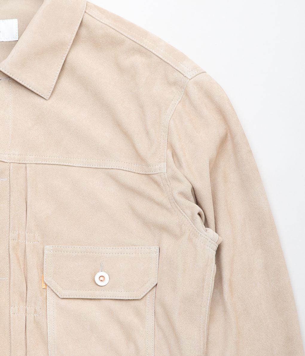 HERILL ''LAMB SUEDE JACKET'' (BEIGE)