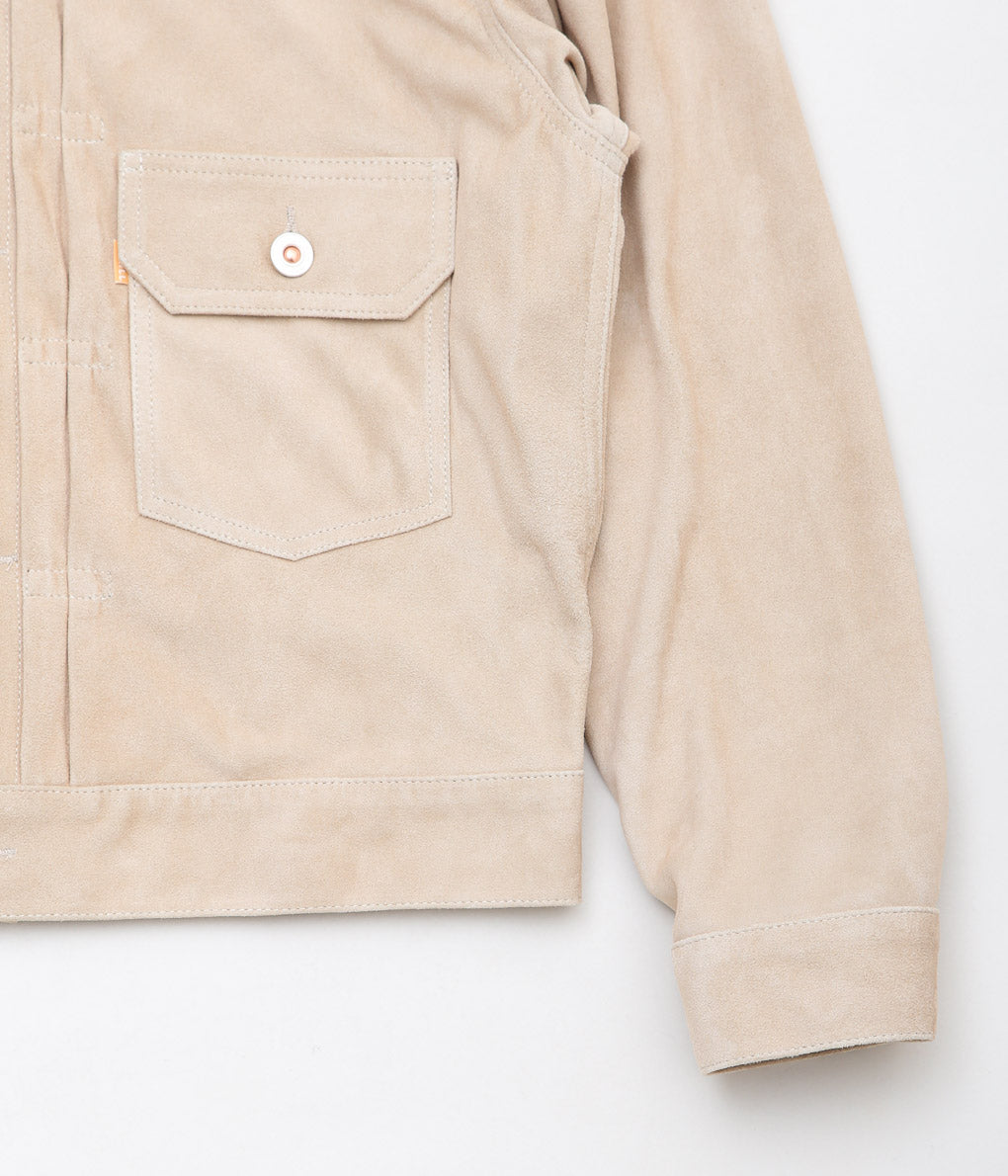 HERILL ''LAMB SUEDE JACKET'' (BEIGE)