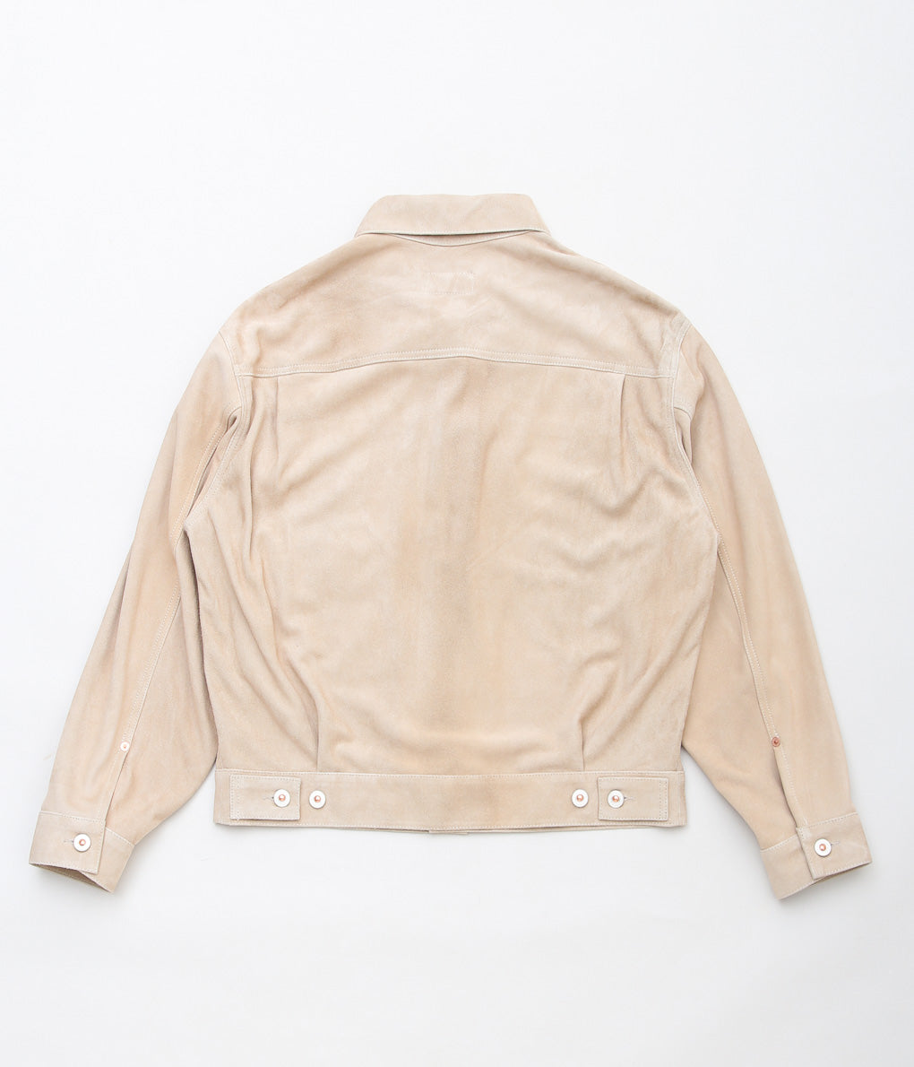 HERILL ''LAMB SUEDE JACKET'' (BEIGE)