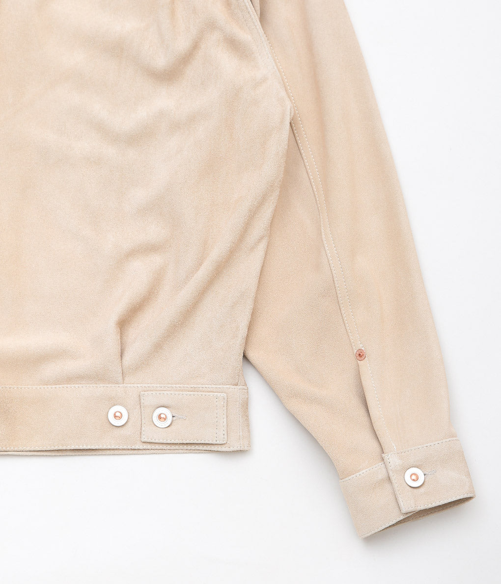 HERILL ''LAMB SUEDE JACKET'' (BEIGE)