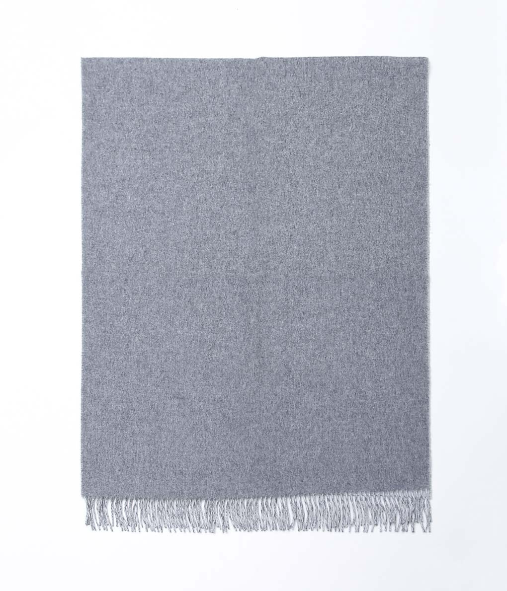 JOHNSTONS ''WOVEN CONTRAST STOLE REV'' (GREY)