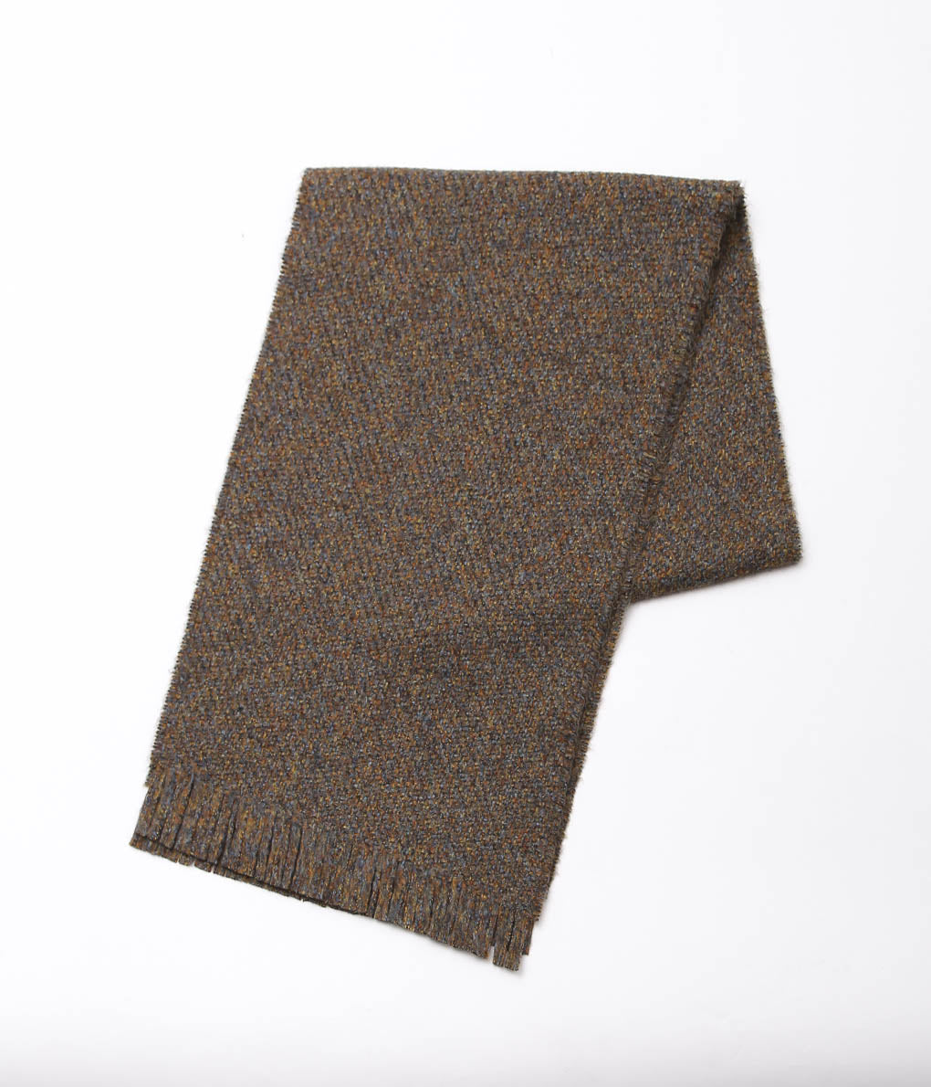 JOHNSTONS ''WOVEN BOUCLE SCARF'' (BRONZE MIX)