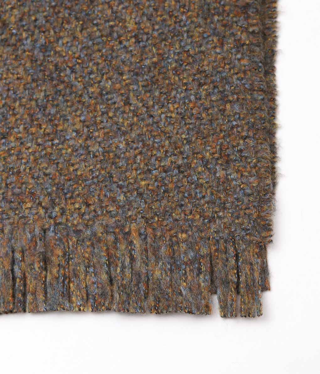 JOHNSTONS ''WOVEN BOUCLE SCARF'' (BRONZE MIX)