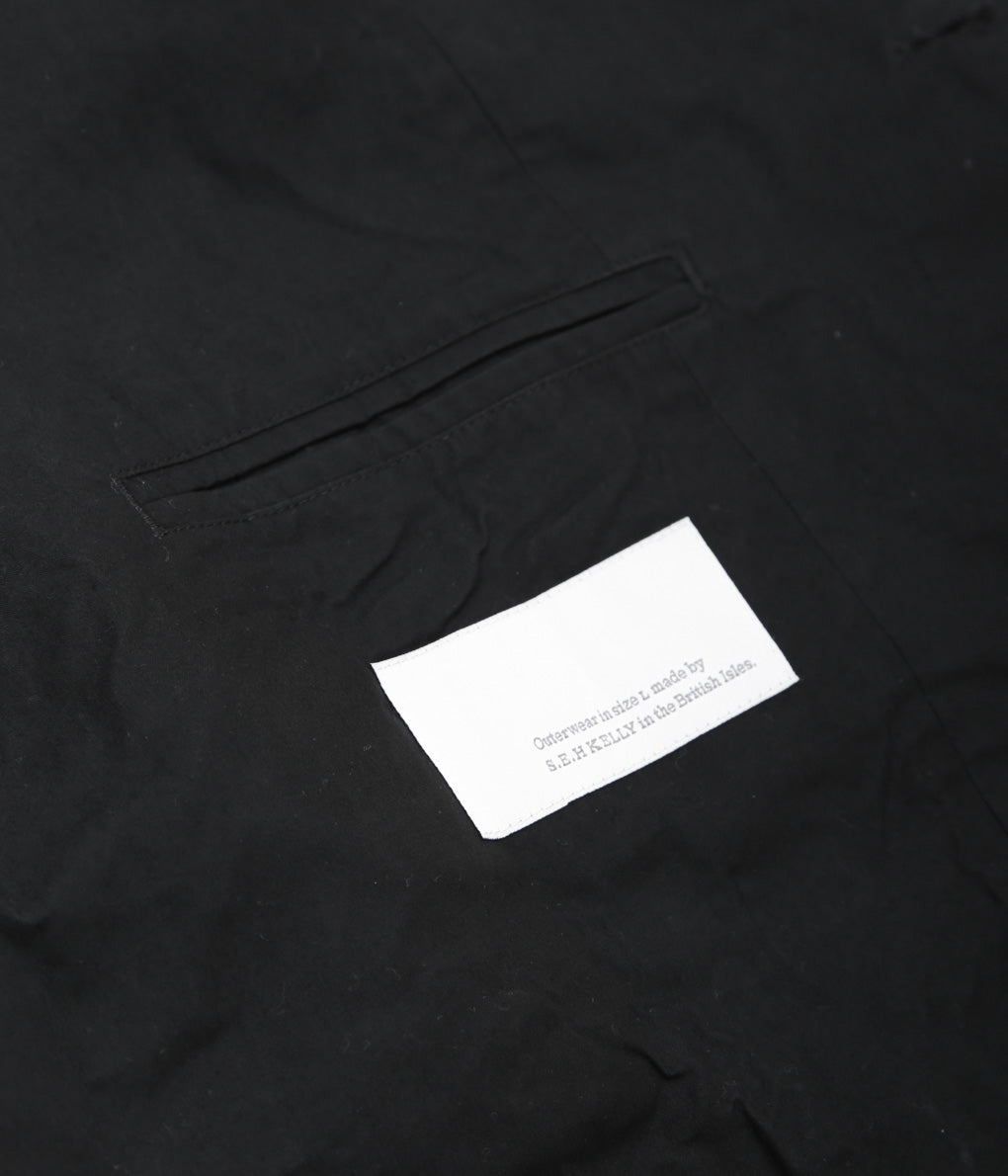 S.E.H KELLY ''FIELD JACKET - COTTON STAY-WAX'' (BLACK)