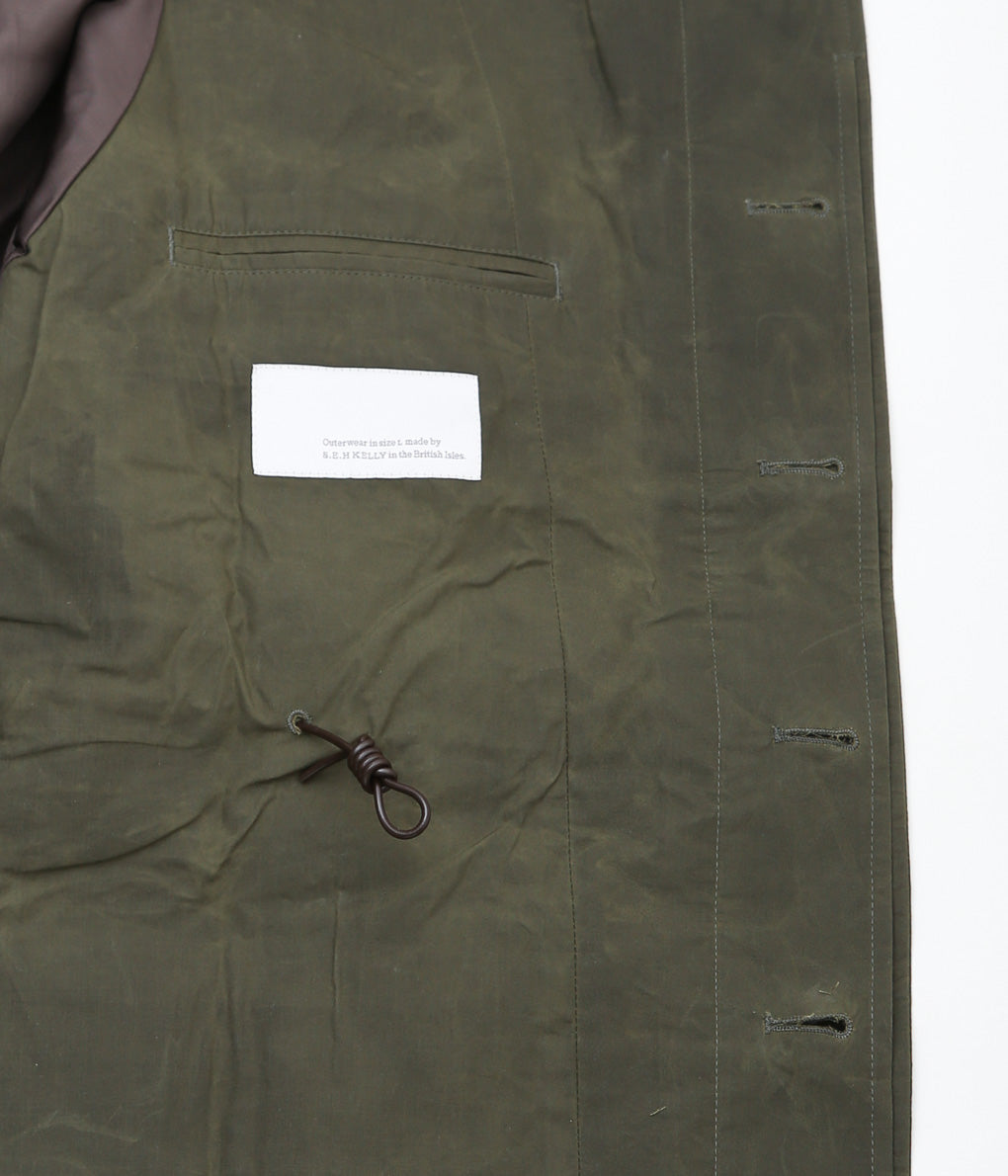 S.E.H KELLY ''FIELD JACKET - COTTON STAY-WAX'' (OLIVE)