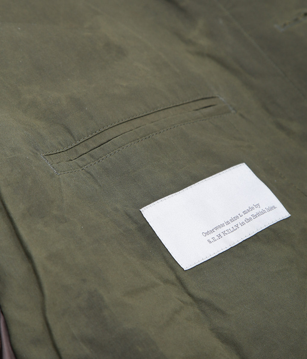 S.E.H KELLY ''FIELD JACKET - COTTON STAY-WAX'' (OLIVE)