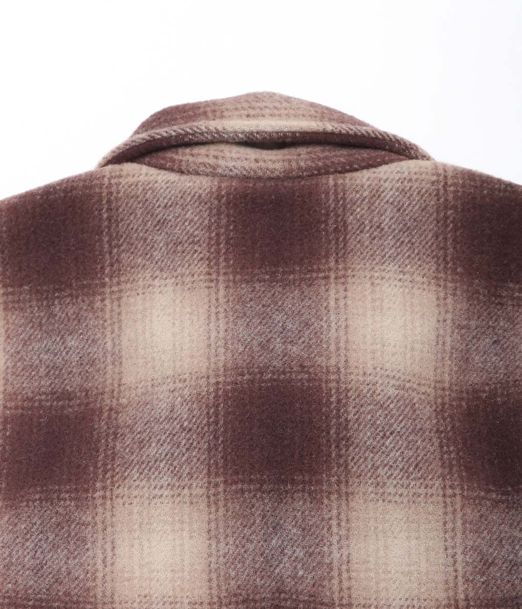 FILSON ''MACKINAW WOOL CRUISER'' (BROWN/TAN OMBRE)