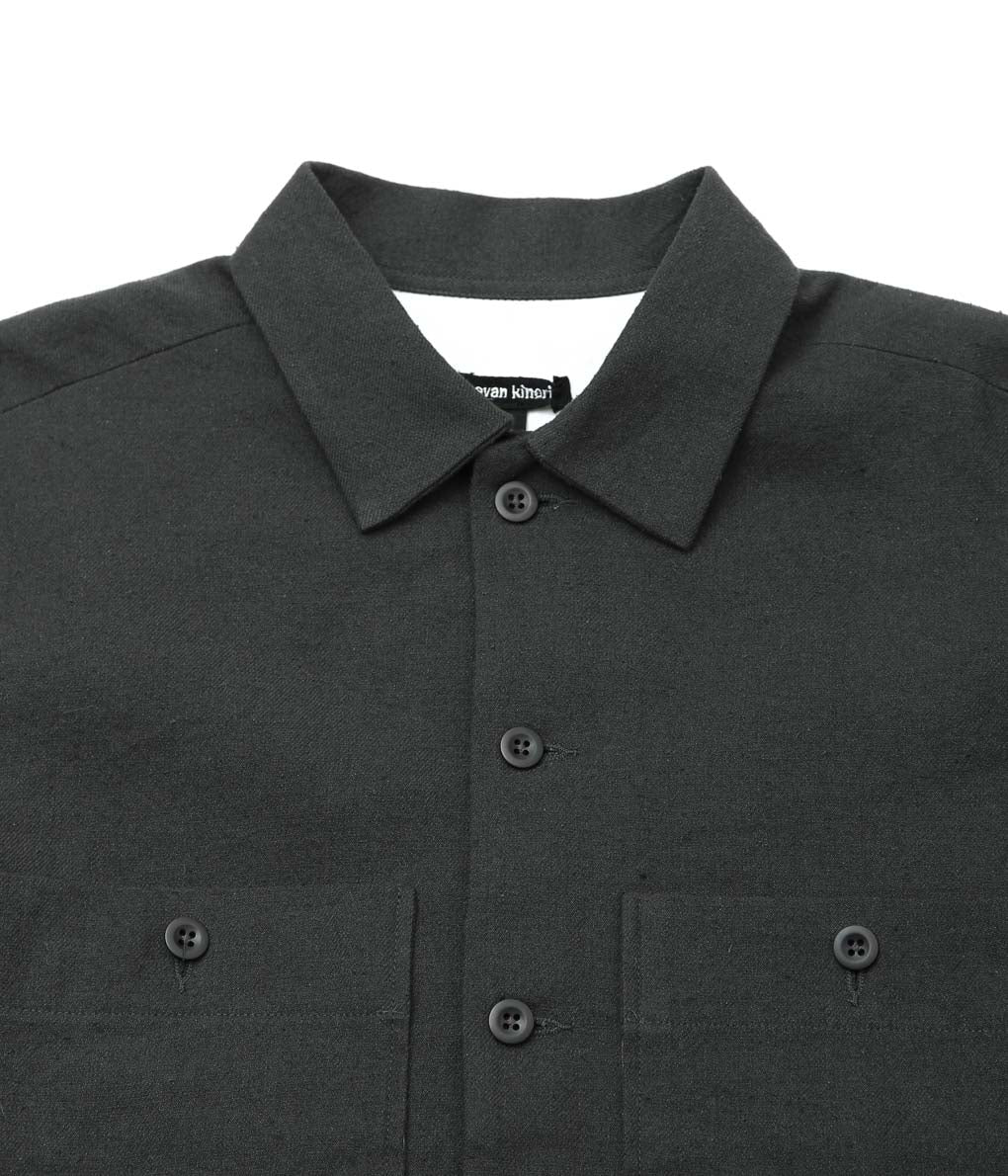 EVAN KINORI ''FIELD SHIRT TWO'' (LODEN)