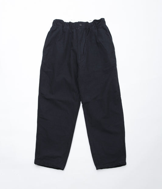 NANAMICA ''COTTON WOOL MARINER PANTS'' (DARK NAVY DN)