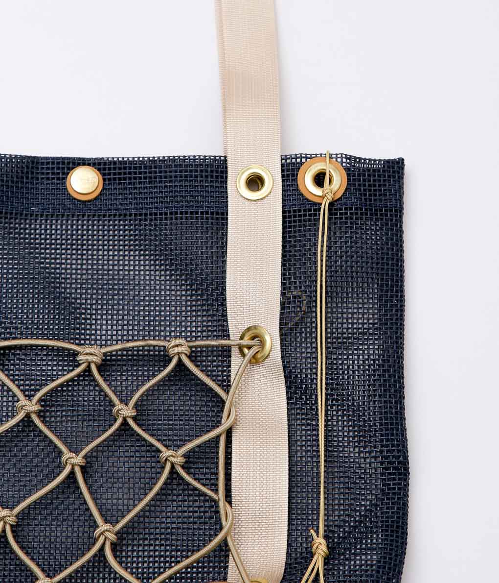 WILLIAM ELLERY ''WHELK BAG'' (NAVY)