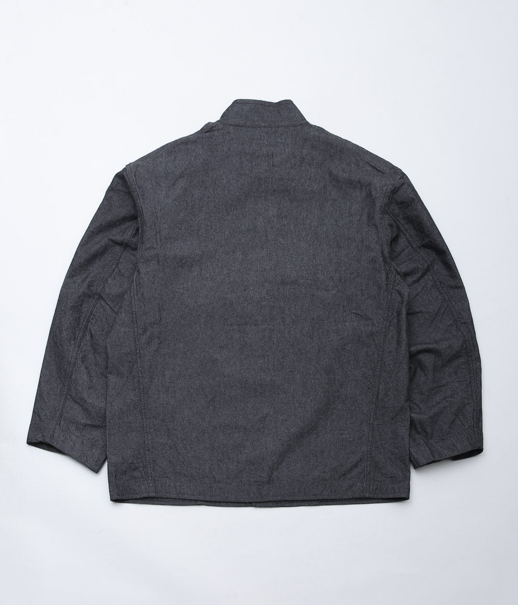 NANAMICA ''COTTON WOOL MARINER JACKET'' (HEATHER GRAY HG)