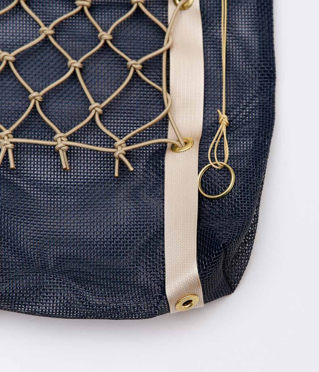 WILLIAM ELLERY ''WHELK BAG'' (NAVY)