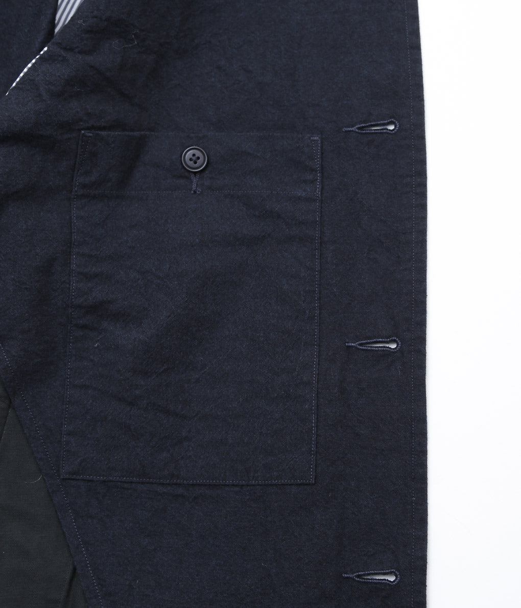 NANAMICA ''COTTON WOOL MARINER JACKET'' (DARK NAVY DN)