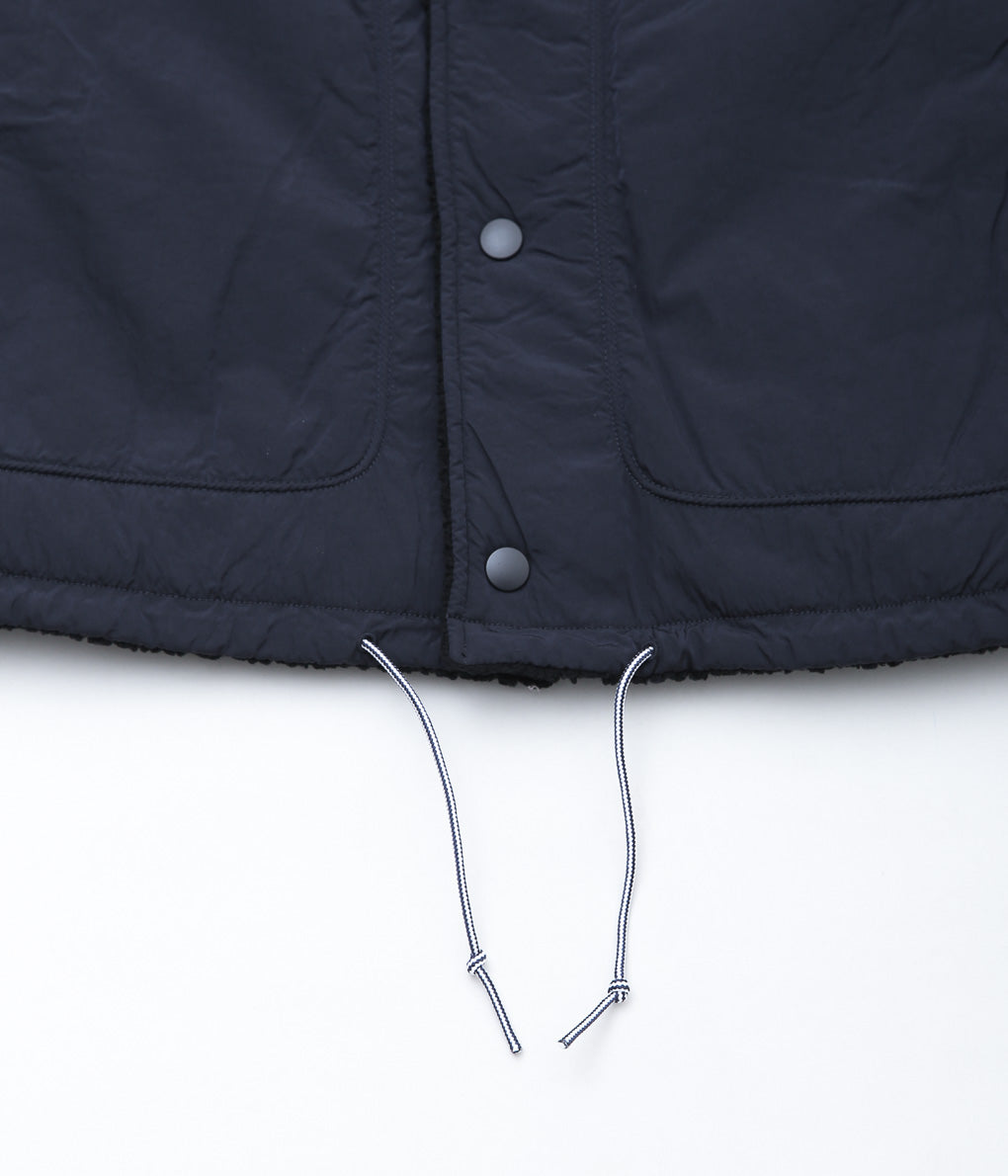 NANAMICA ''REVERSIBLE WIND JACKET'' (DARK NAVY DN)