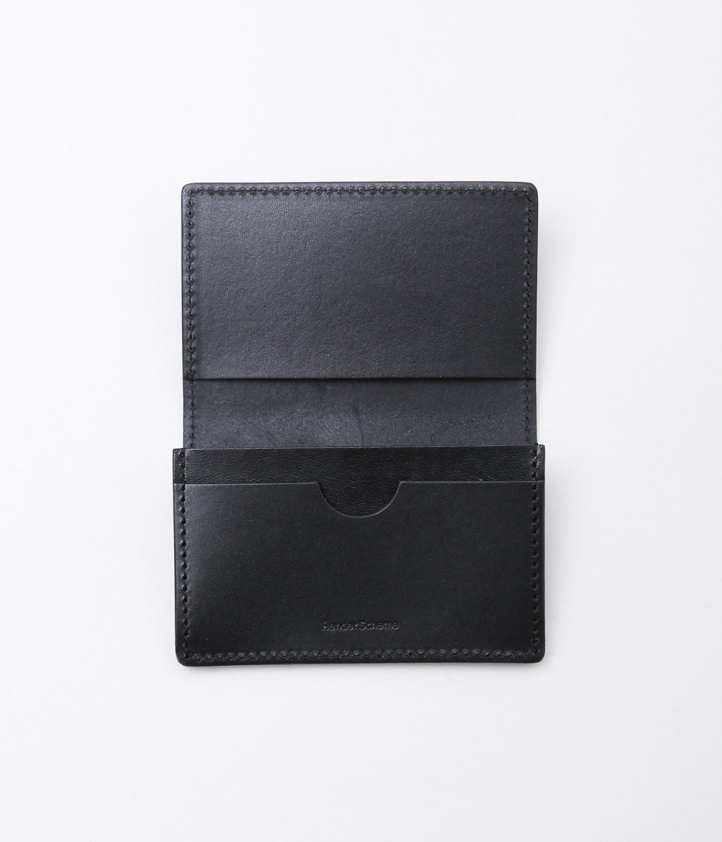 HENDER SCHEME ''FOLDED CARD CASE'' (BLACK)